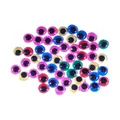 Dekorace pohyblivé oči mix barev 50 ks 10 mm