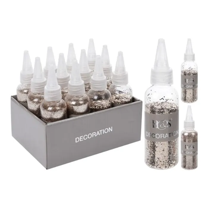 Hlavný obrázok produktu Dekorační glitry 40g - champagne, mix