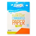 Ďalší obrázok produktu Dekoračný papier A4 Neon oranžový vlnkový 165 g, súprava 10 ks
