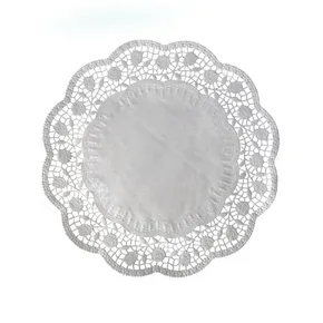 Dekoratívne čipky okrúhle priemer 30 cm [100 ks]