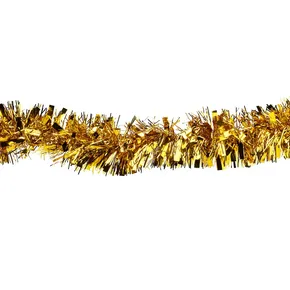 Dekoračná girlanda (PET) zlatá priemer 11cm x 2m [1 ks]