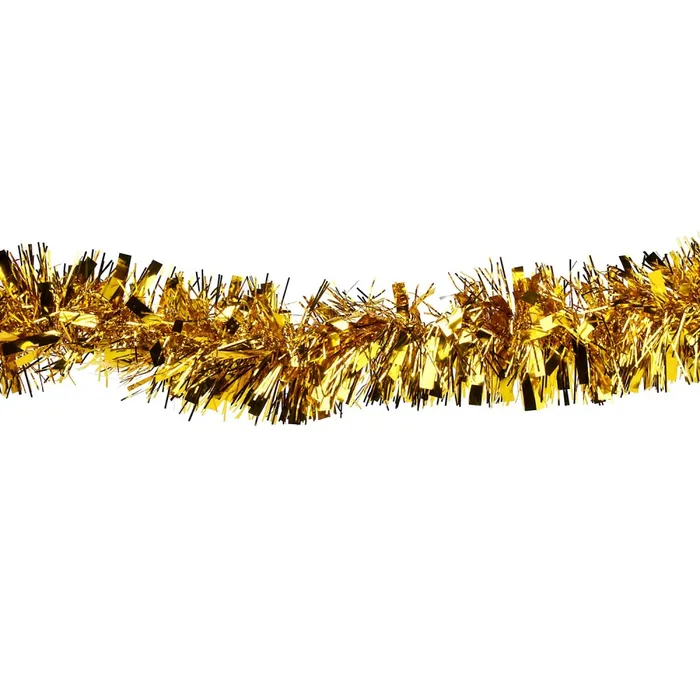 Hlavný obrázok produktu Dekorativní řetěz (PET) zlatý průměr 11cm x 2m [1 ks]