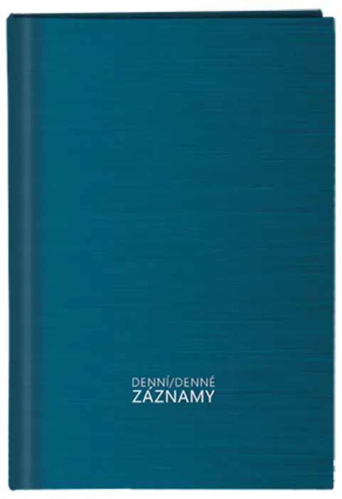 Hlavný obrázok produktu Denní záznamy - A4 - lamino - Tyrkys