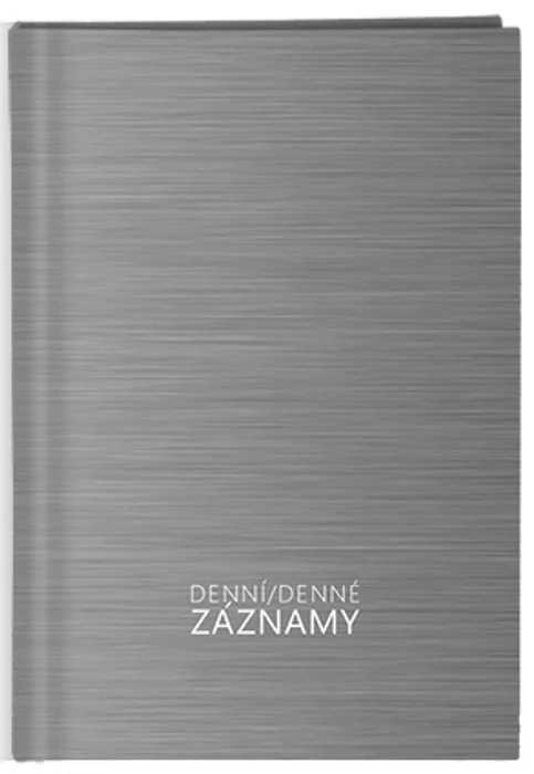 Hlavný obrázok produktu Denní záznamy - A5 - Šedý