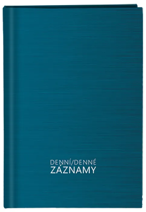 Hlavný obrázok produktu Denní záznamy - A5 - Tyrkys