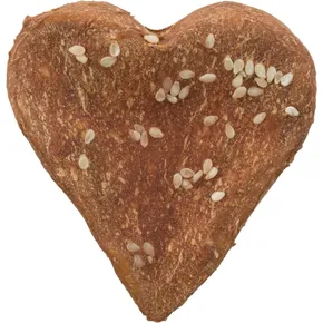 Denta Fun Chicken Love [1ks], srdce z byvolej kože balené kuracím mäsom 6cm, 25g