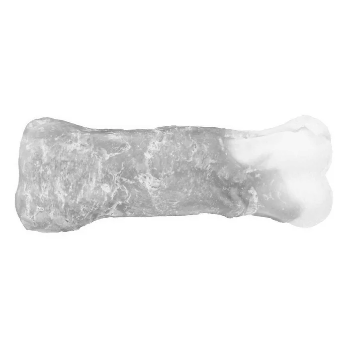 Hlavný obrázok produktu DENTAfun buvolí kosti bílé s kuřecím masem 11 cm, 2x60g