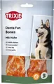 Ďalší obrázok produktu DENTAfun byvolie kosti biele s kuracím mäsom 11 cm, 2x60g
