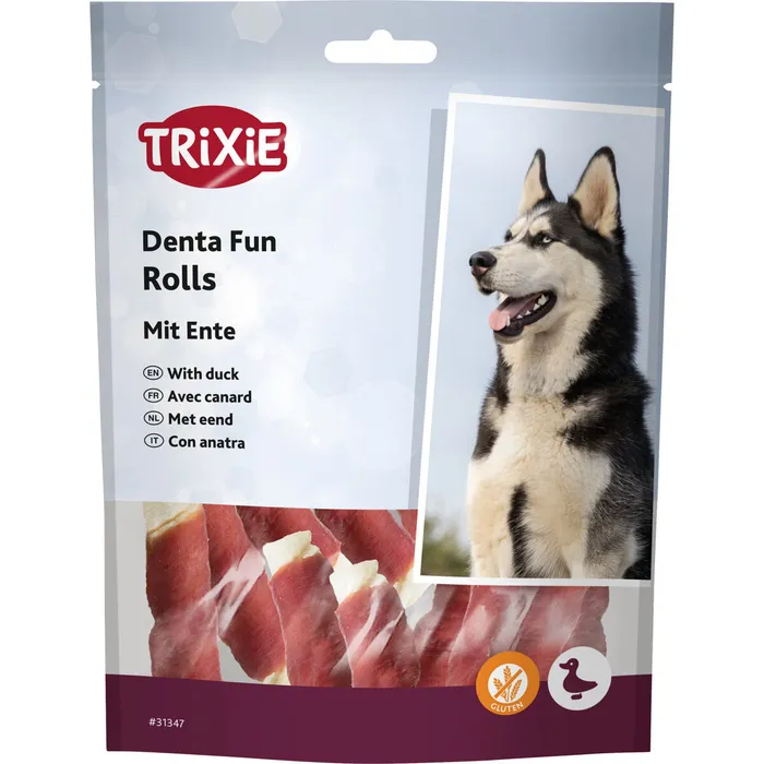 Hlavný obrázok produktu DENTAfun MINI žvýkací tyčinky s kachním masem 6 cm 120 g