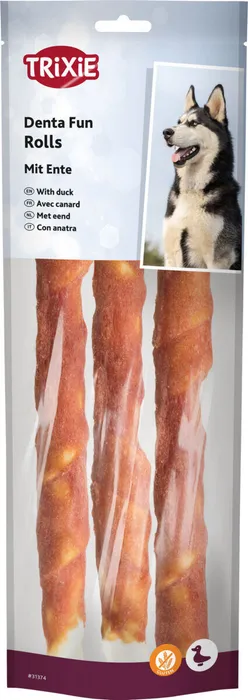 Hlavný obrázok produktu DENTAfun-tyčinka svázaná kachním masem 3ks, 28cm/250g