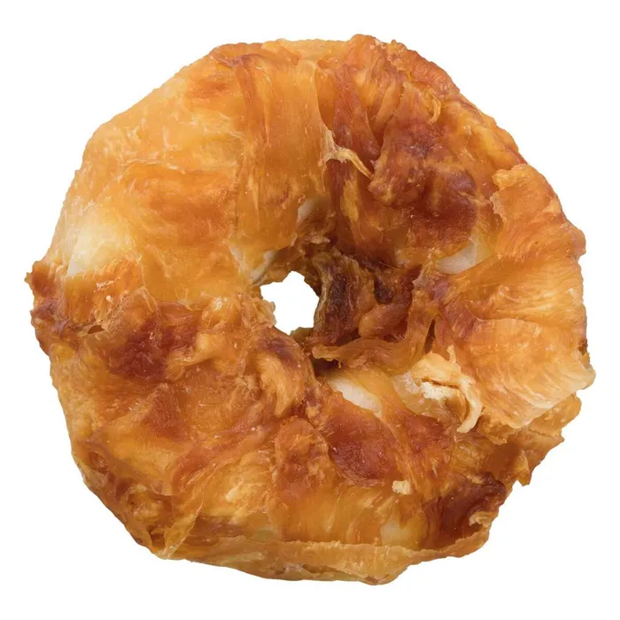 Hlavný obrázok produktu DENTAfun žvýkací kroužky s kuřecím masem 6 cm, 2ks/110 g