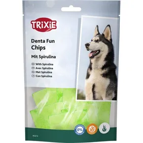 DENTAfun žuvacie chipsy + spirulina 50g