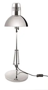 Desk lámp, 11 W, ALBA Architect, chrome