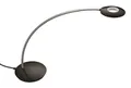 Stolová lampa, LED, 6 W, „Ledaero“, čierna