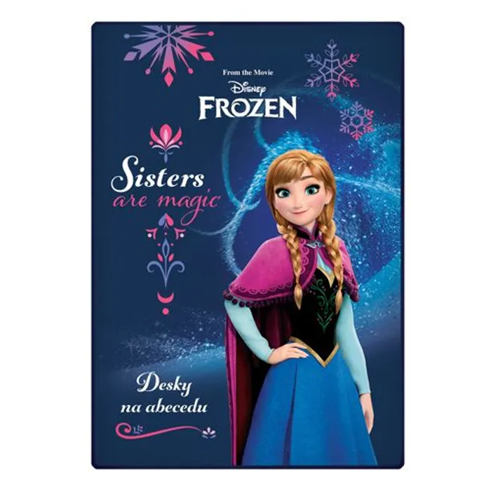 Hlavný obrázok produktu Desky na abecedu Frozen/Ledové království -tmavé