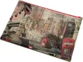 Ploché obaly na dokumenty "London", so zipsom, A4, PP, PANTA PLAST