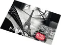 Ploché podložky na dokumenty "Paris", s potlačou, A4, PP, PANTA PLAST