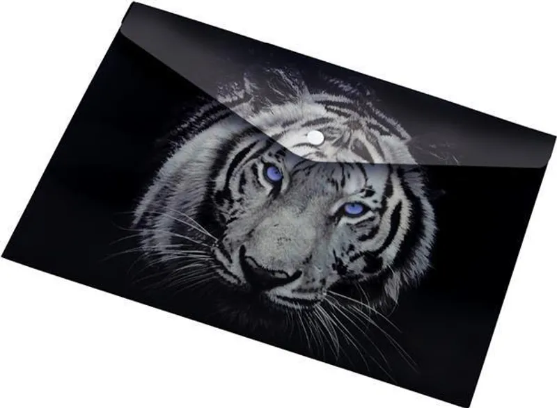 Hlavný obrázok produktu Desky na dokumenty "Tiger", s drukem, A4, PP, PANTA PLAST