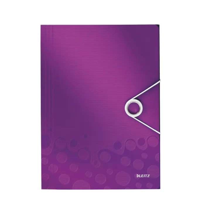 Hlavný obrázok produktu Desky na spisy Leitz WOW, PP, purpurová