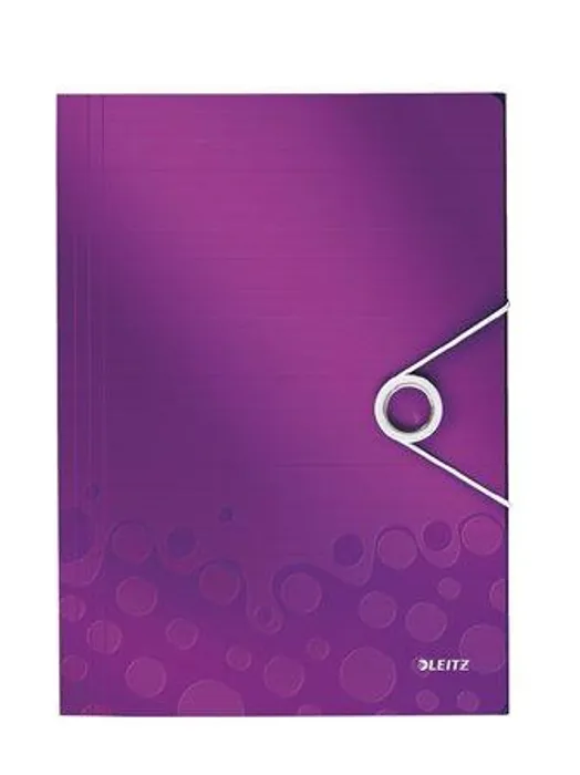 Hlavný obrázok produktu Desky na spisy Leitz WOW, Purpurová