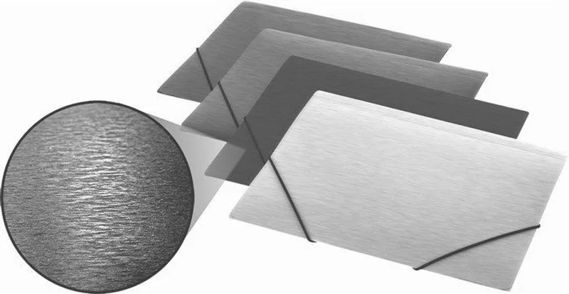 Hlavný obrázok produktu Desky s gumičkou "Simple", 15 mm, PP, A5, PANTA PLAST, kovově černá