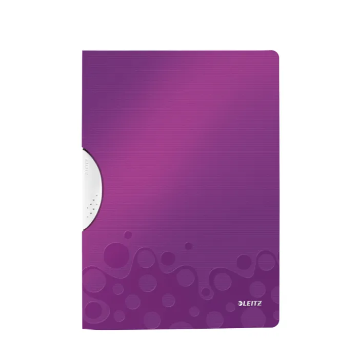 Hlavný obrázok produktu Desky s klipem Leitz WOW, PP, purpurová