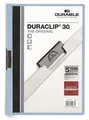 Dosky s rýchloviazačom DURACLIP® 30, modrá, s klipom, A4, DURABLE