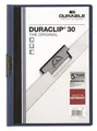 Dosky s rýchloviazačom DURACLIP® 30, tmavo modrá, s klipom, A4, DURABLE