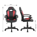 Detská herná stolička Red Fighter C5, čierno-červená, 5-PACK