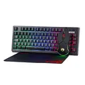 Detská herná stolička Red Fighter C5, čierno-červená, + sada 3v1 CM310 PROMO
