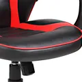Detská herná stolička Red Fighter C6, čierno-červená, + sada 3v1 CM310 PROMO