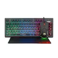 Detská herná stolička Red Fighter C6, čierno-červená, + sada 3v1 CM310 PROMO