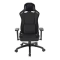 Detská herná stolička Ultradesk Throne Kids, čierna