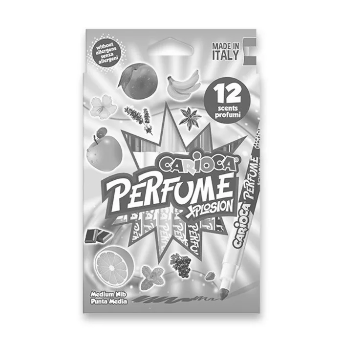 Hlavný obrázok produktu Dětské fixy Carioca Parfume Xplosion 12 barev