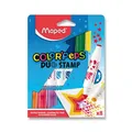 Detské fixy Color´Peps Duo Stamp 8 farieb