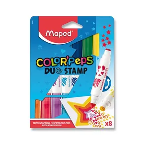 Detské fixy Color´Peps Duo Stamp 8 farieb