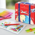 Ďalší obrázok produktu Detské fixy Faber-Castell 155535 Connector kufrík, 40 farieb