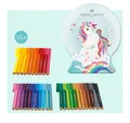 Detské Fixy Faber-Castell 155544 Connector Unicorn snehová guľa, 33 ks