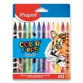 Dětské fixky Maped Color'Peps Animals 12 farieb