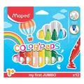 Detské fixky Maped Color'Peps Jumbo 12 farieb