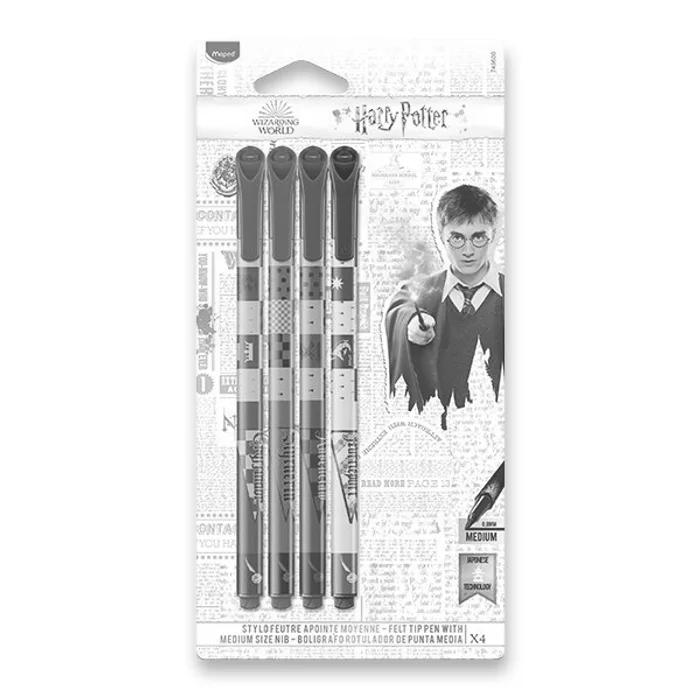 Hlavný obrázok produktu Dětské fixy Maped Harry Potter sada, 4 ks