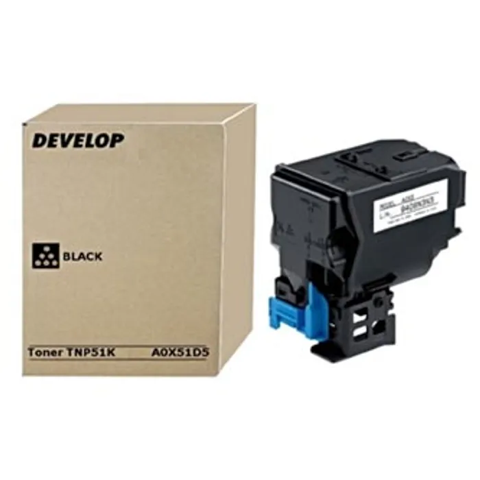 Hlavný obrázok produktu Develop originální toner A0X51D5, black, 5000str., TNP51K, Develop Ineo +3110, O