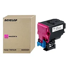 Develop originál toner A0X53D5, magenta, 5000str., TNP51M, Develop Ineo +3110, O