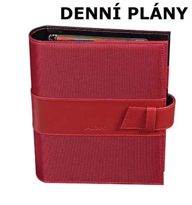 Hlavný obrázok produktu Diář ADK Manager DENNÍ 2017,červená