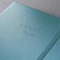 Diár "Conceptum" 2016, A6, týždenný, tvrdé dosky, SIGEL, petrolejová modrá metalická