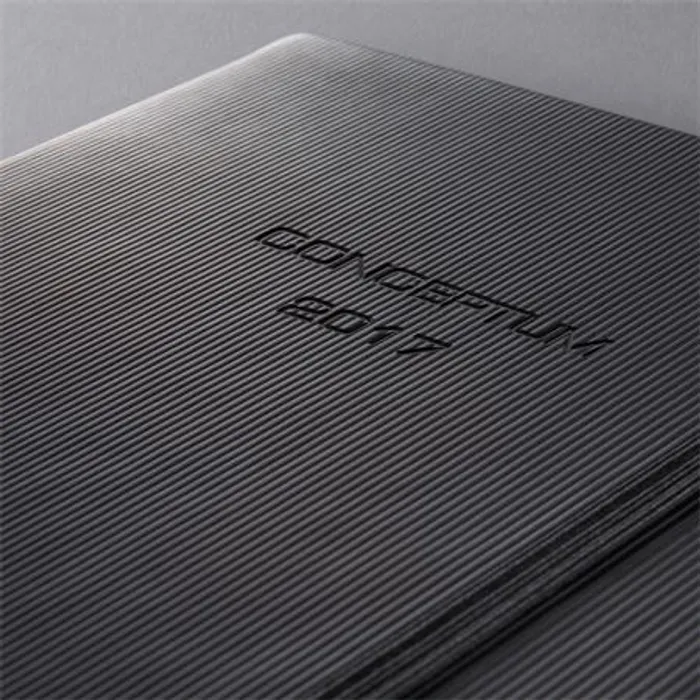 Hlavný obrázok produktu Diář "Conceptum", černá, A5, denní, 2017, tvrdé desky, SIGEL
