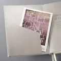 Diár "Conceptum" metalická Champagne, A6, týždenný, 2017, tvrdý obal, SIGEL