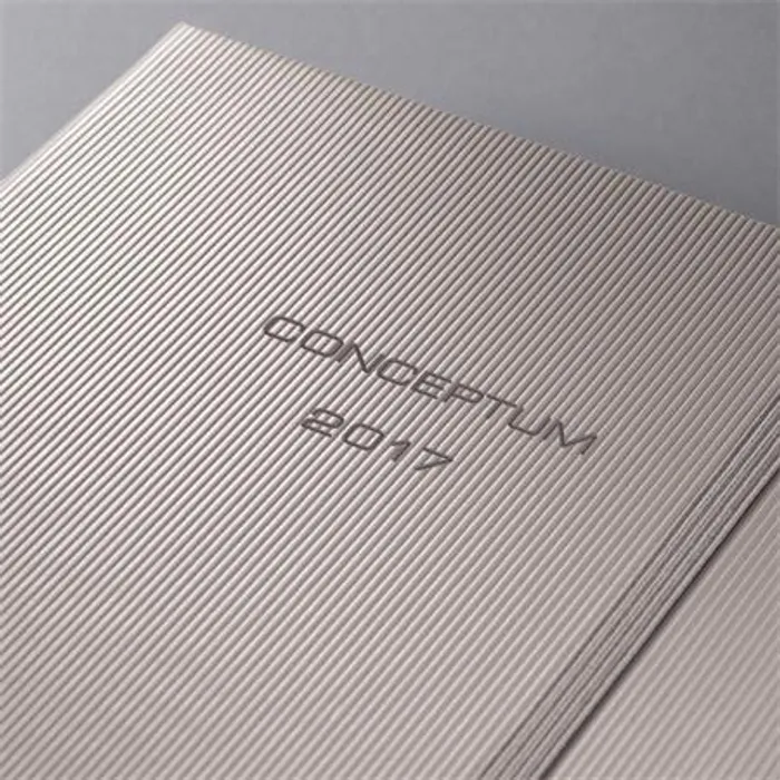 Hlavný obrázok produktu Diář "Conceptum" metalická hnědá Desert, A5, týdenní, 2017, tvrdé desky, SIGEL