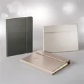 Diár "Conceptum" metalická Titan, A6, týždenný, 2017, tvrdý obal, SIGEL