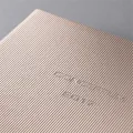 Diár "Conceptum" metalická zlatá Rose, A6, týždenný, 2017, tvrdý obal, SIGEL